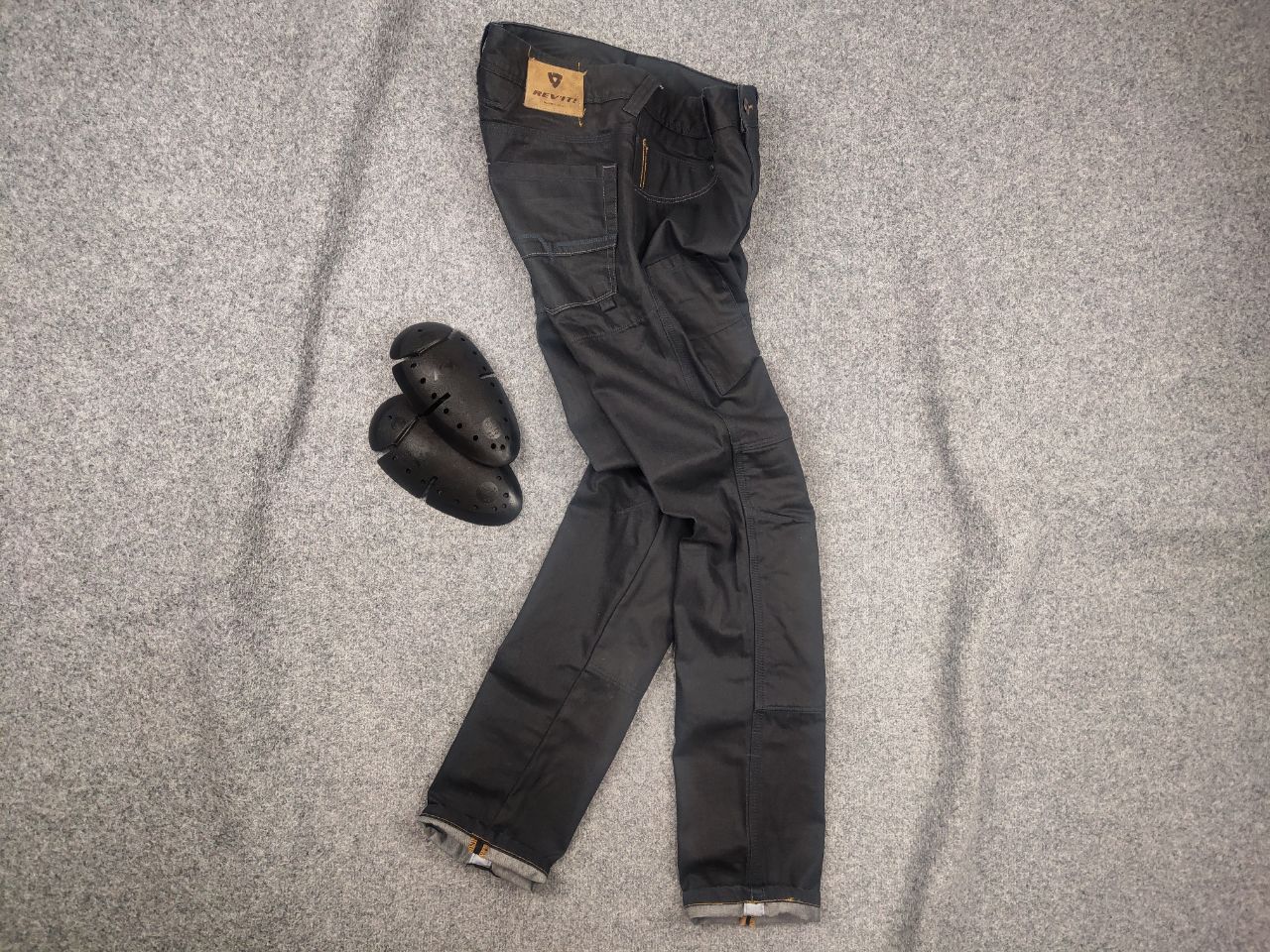 Alpinestars Revit Carnaby Motorcycle Cordura Knee Solid Blue Denim Jeans Size US 32 / EU 48 - 1 Thumbnail