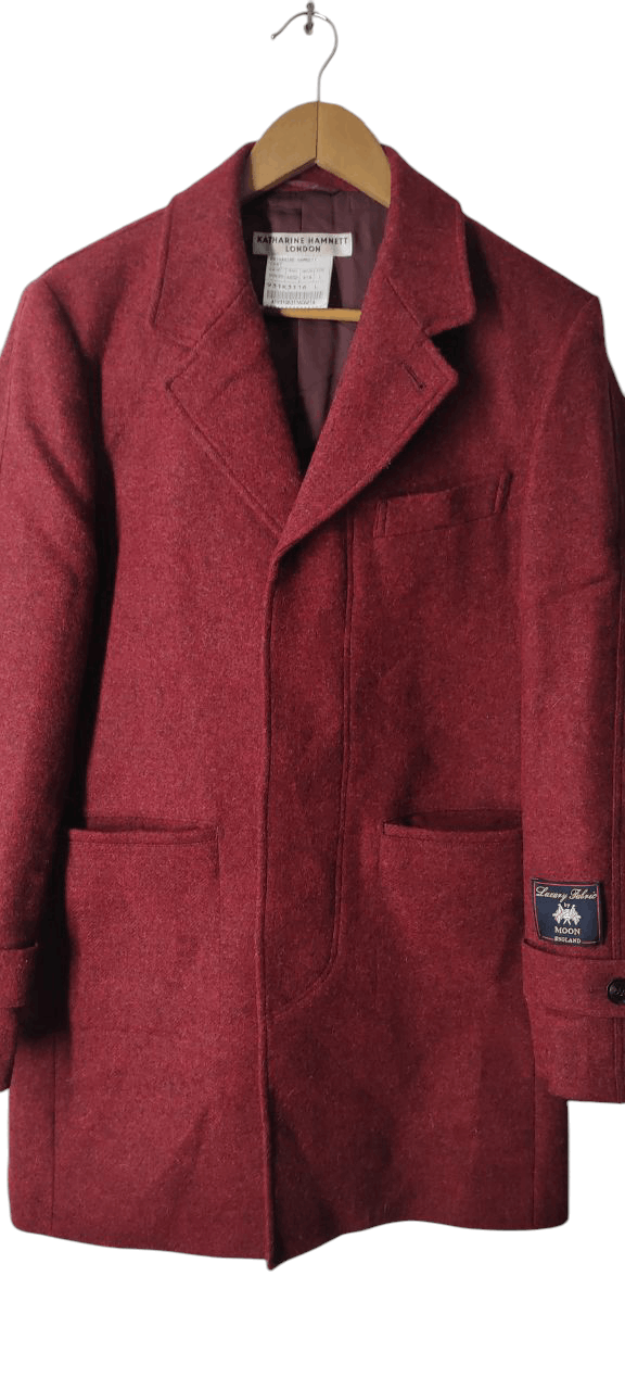 Katharine Hamnett London KATHARINE HAMNETT LONDON LUXURY FABRIC MOON ENGLAND JACKET Size US L / EU 52-54 / 3 - 4 Thumbnail