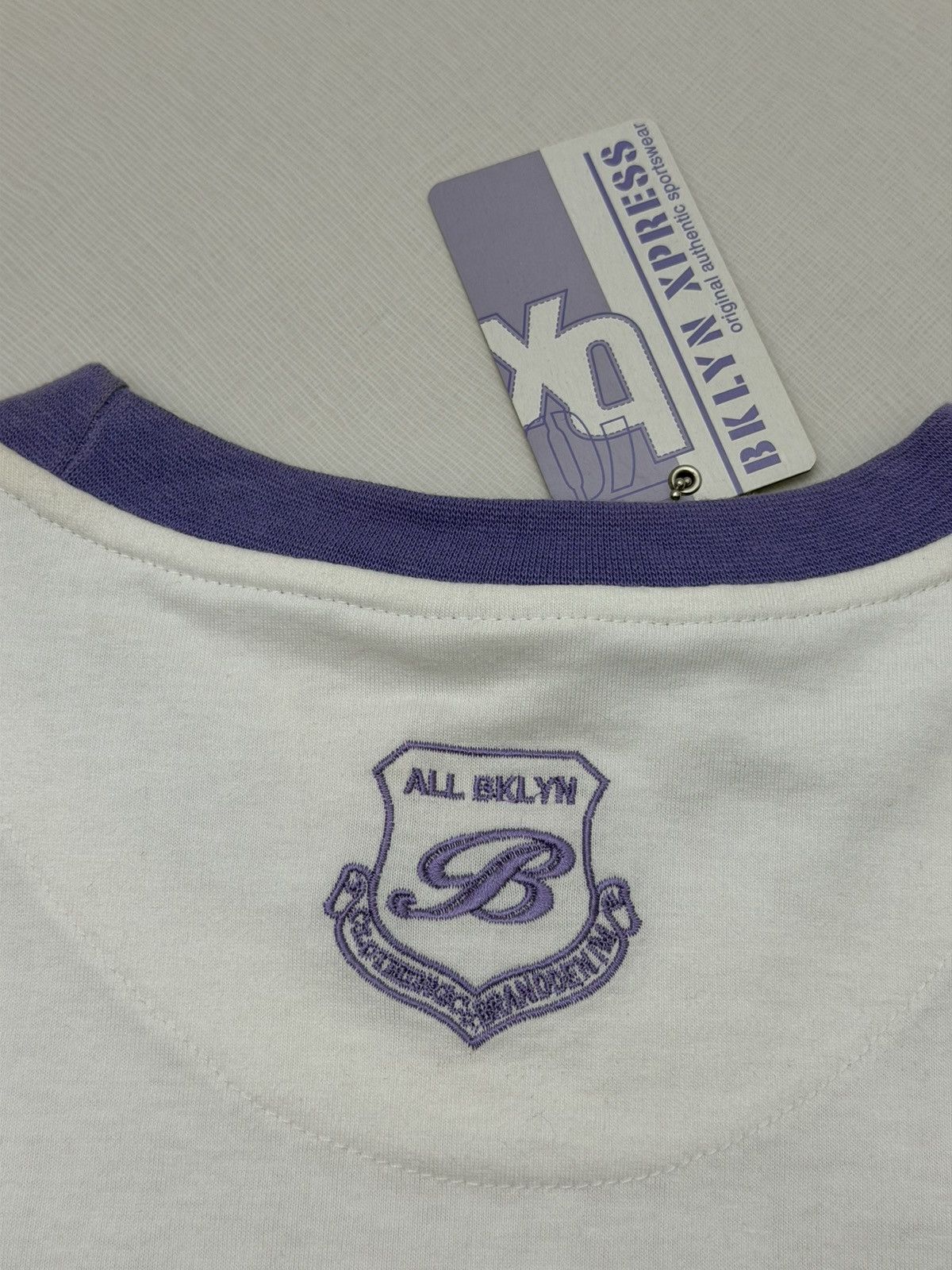 Brooklyn Xpress Vintage Y2K Brooklyn Xpress DSWT XL Purple Embroidered Size US XL / EU 56 / 4 - 10 Thumbnail