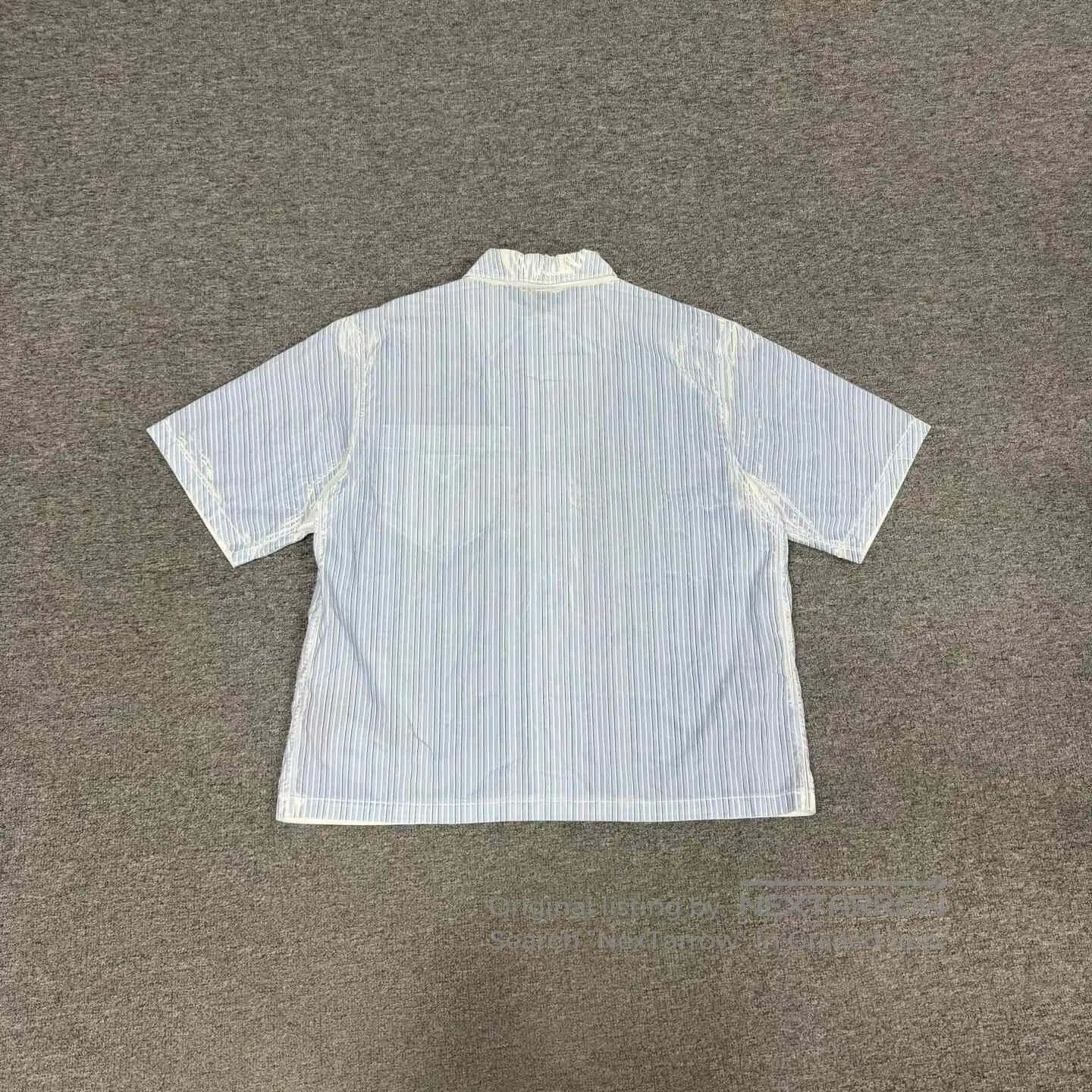 Prada Prada Blue White Striped Short. Size US M / EU 48-50 / 2 - 4 Thumbnail