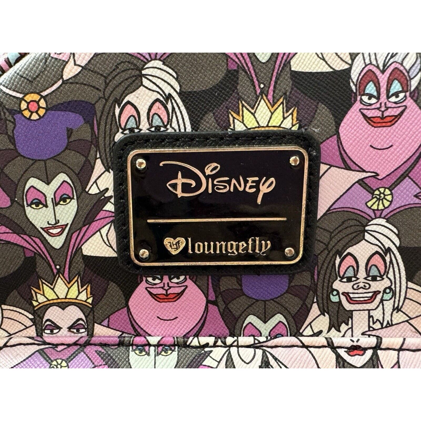 Disney DISNEY LOUNGEFLY Villains Backpack Ursula Cruella Maleficent Size ONE SIZE - 5 Thumbnail