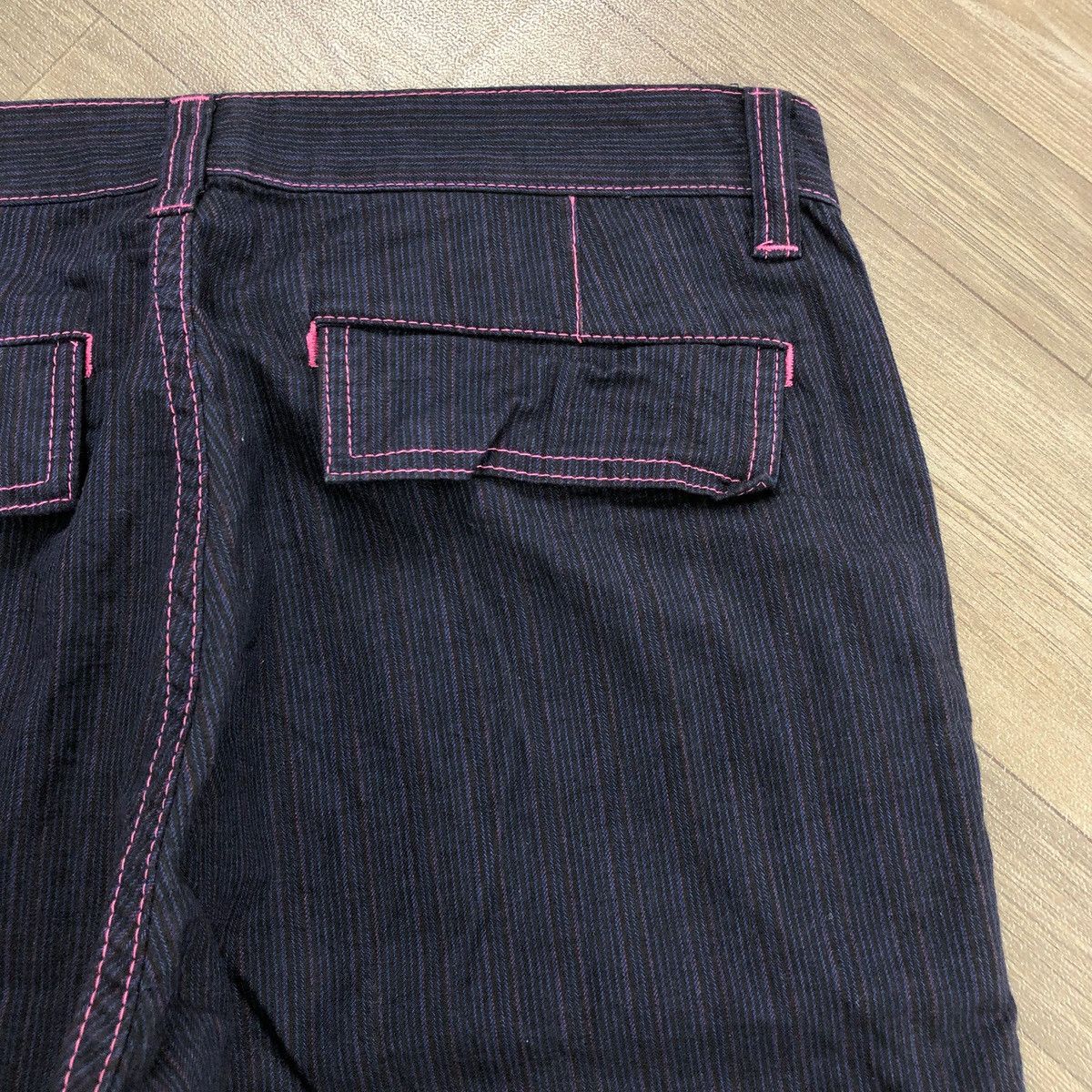 Junya Watanabe AD2005 Comme des garcons Homme CDG Striped Pants Size US 31 - 17 Thumbnail