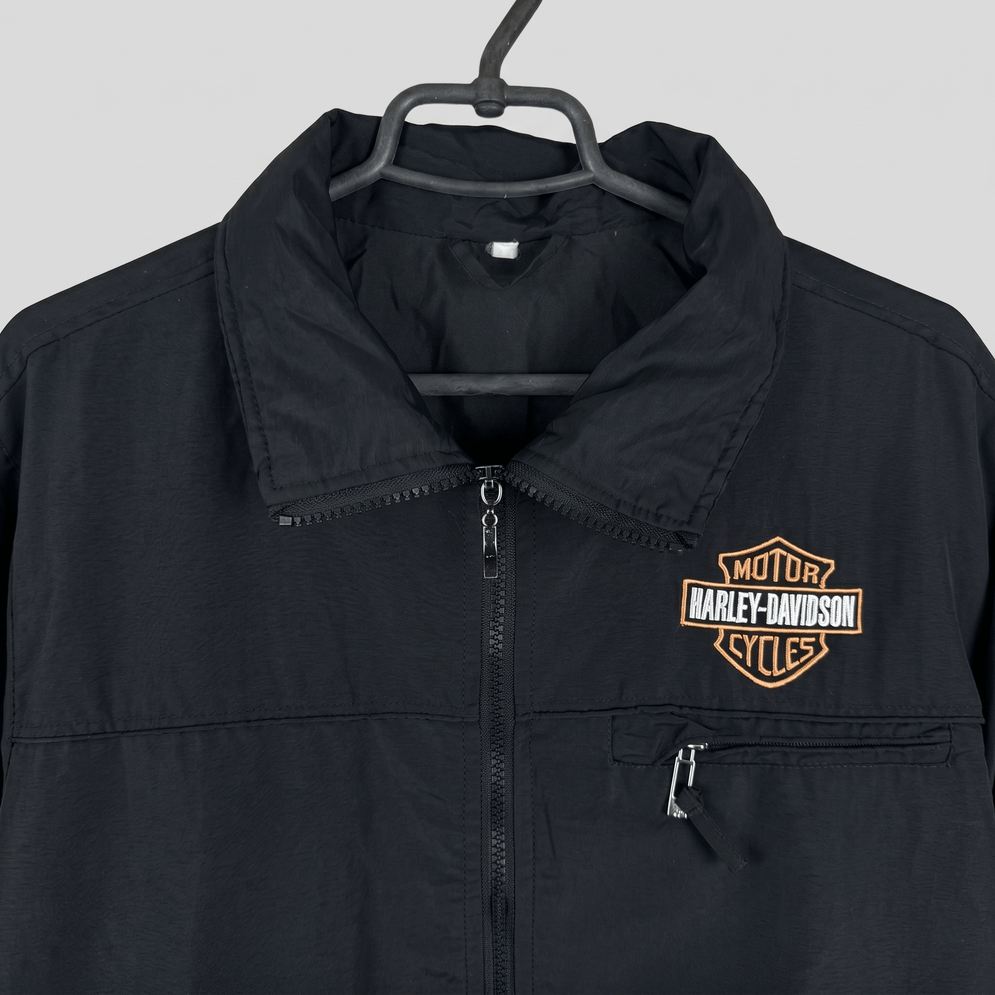 Harley Davidson RARE 90s Harley Davidson Bomber Jacket Racing Streetwear Size US XXL / EU 58 / 5 - 3 Thumbnail