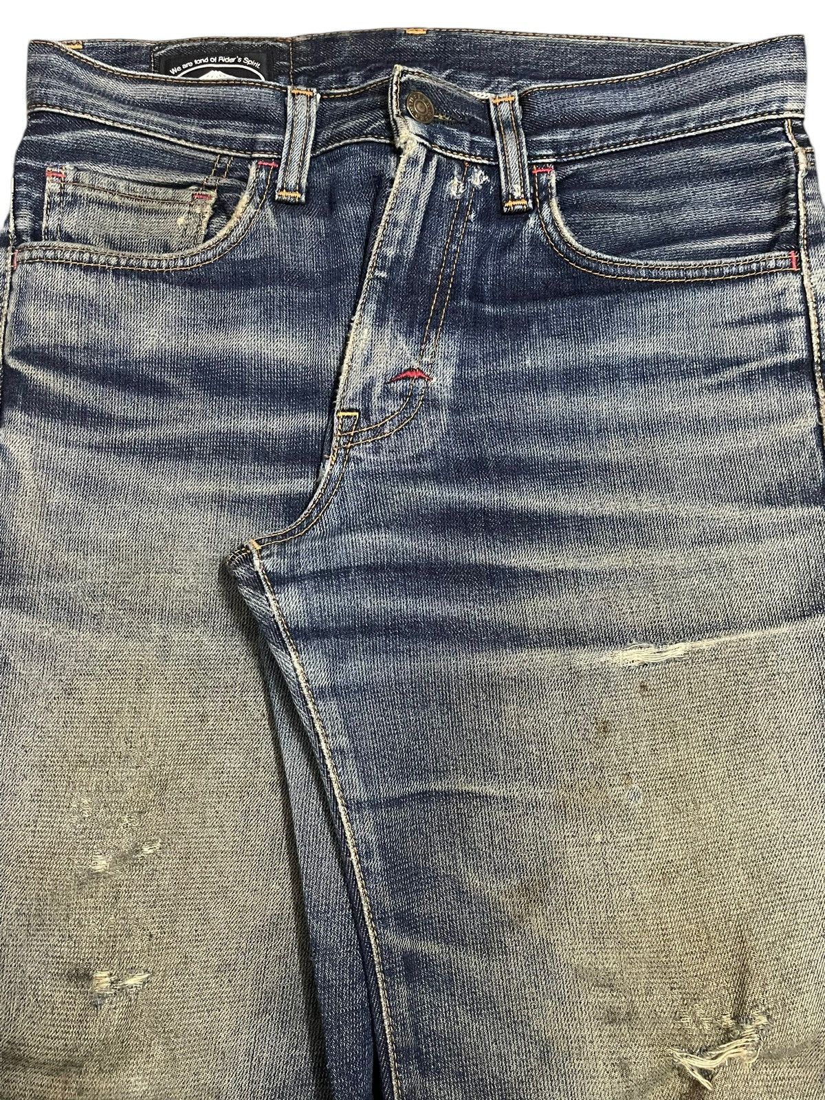 Edwin Vintage Edwin Mud Wash Distress Loose Style Jeans Size US 31 - 4 Thumbnail