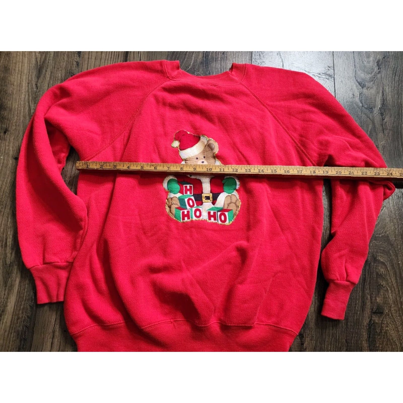 Doublet VINTAGE Hanes Her Way Sweatshirt Womens L Santa Christmas Ugly Double Sided Distressed Size L / US 10 / IT 46 - 3 Thumbnail