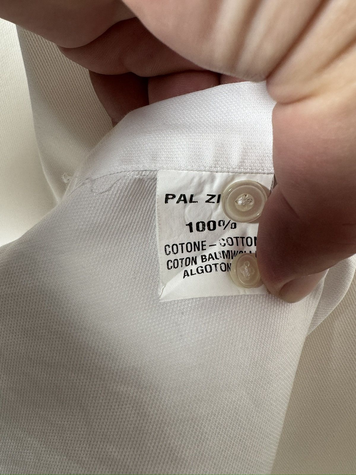 Pal Zileri Mens PAL ZILERI Dress shirt size 43/17 Made in Italy Size US L / EU 52-54 / 3 - 6 Thumbnail