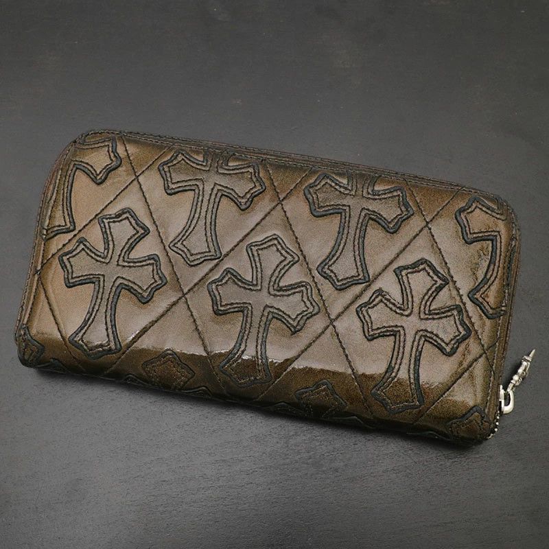Chrome Hearts Chrome Hearts Quilted Cemetery Clutch Size ONE SIZE - 6 Thumbnail