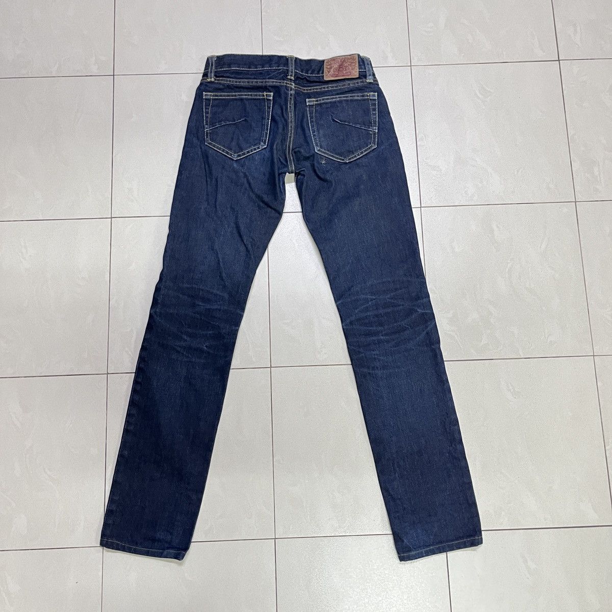 14th Addiction × If Six Was Nine × Japanese Brand Barak Denim Spider Embroidered Jeans Size 28" / US 6 / IT 42 - 15 Thumbnail