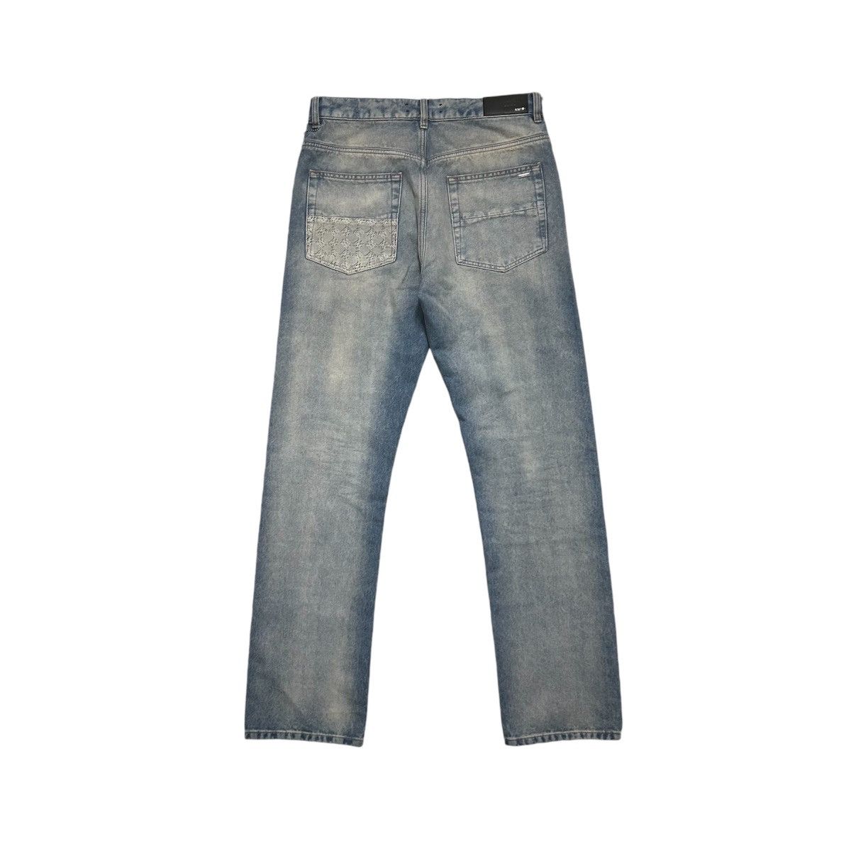 Amiri New Amiri Quad Cuff Straight Jeans Size 30 Size US 30 / EU 46 - 2 Thumbnail