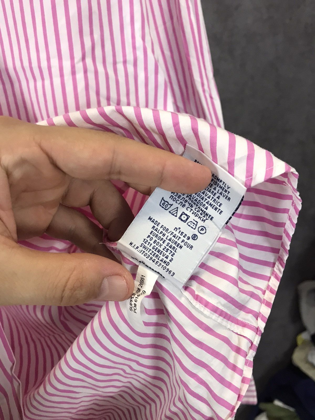 Polo Ralph Lauren Polo Ralph Lauren designer striped shirt Size US L / EU 52-54 / 3 - 5 Thumbnail