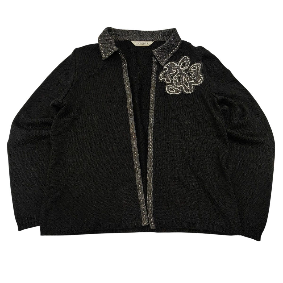 Mila Schon Vintage Mila Schon Minimalist Black Jacket Logo Size S / US 4 / IT 40 - 3 Thumbnail