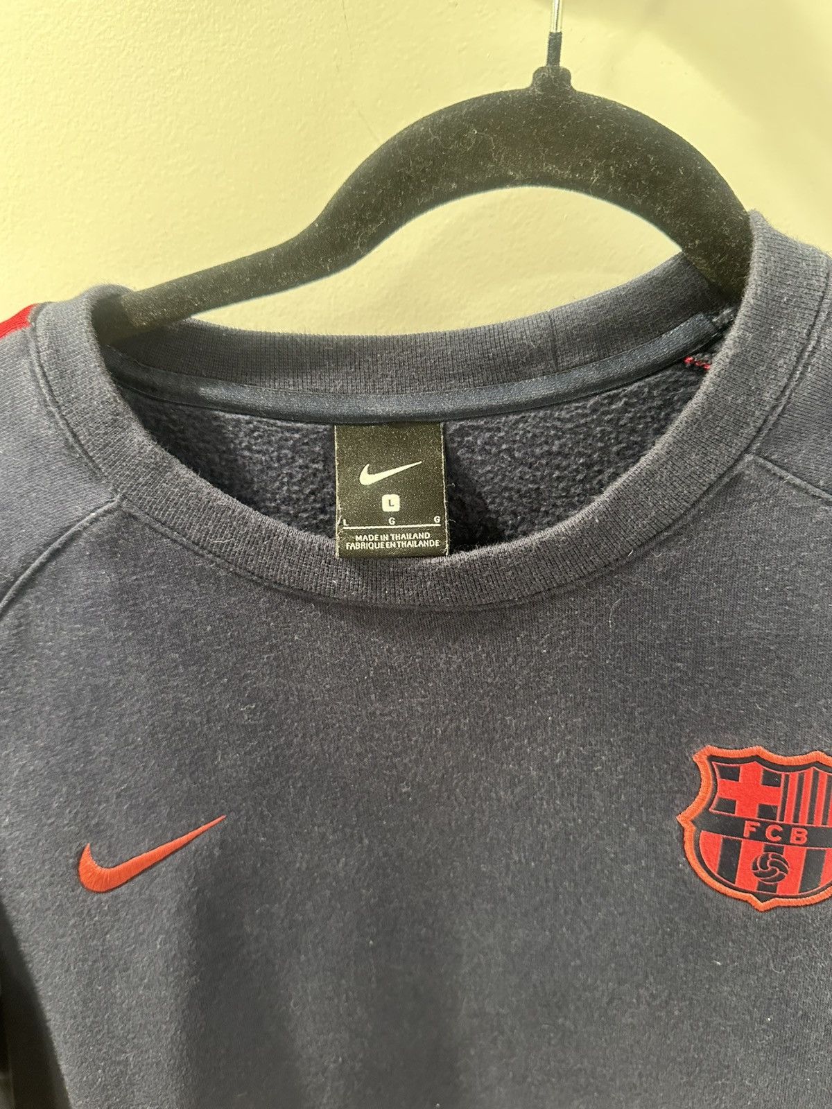 Nike FC Barcelona Crewneck Sweater Size US M / EU 48-50 / 2 - 3 Thumbnail