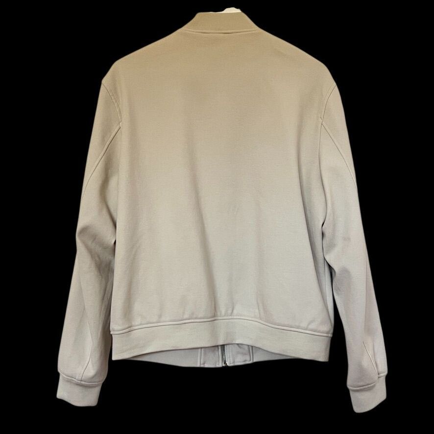 Zara Zara Mens Bomber Jacket Size L Minimalist Neutral Zip Casual Size US L / EU 52-54 / 3 - 3 Thumbnail