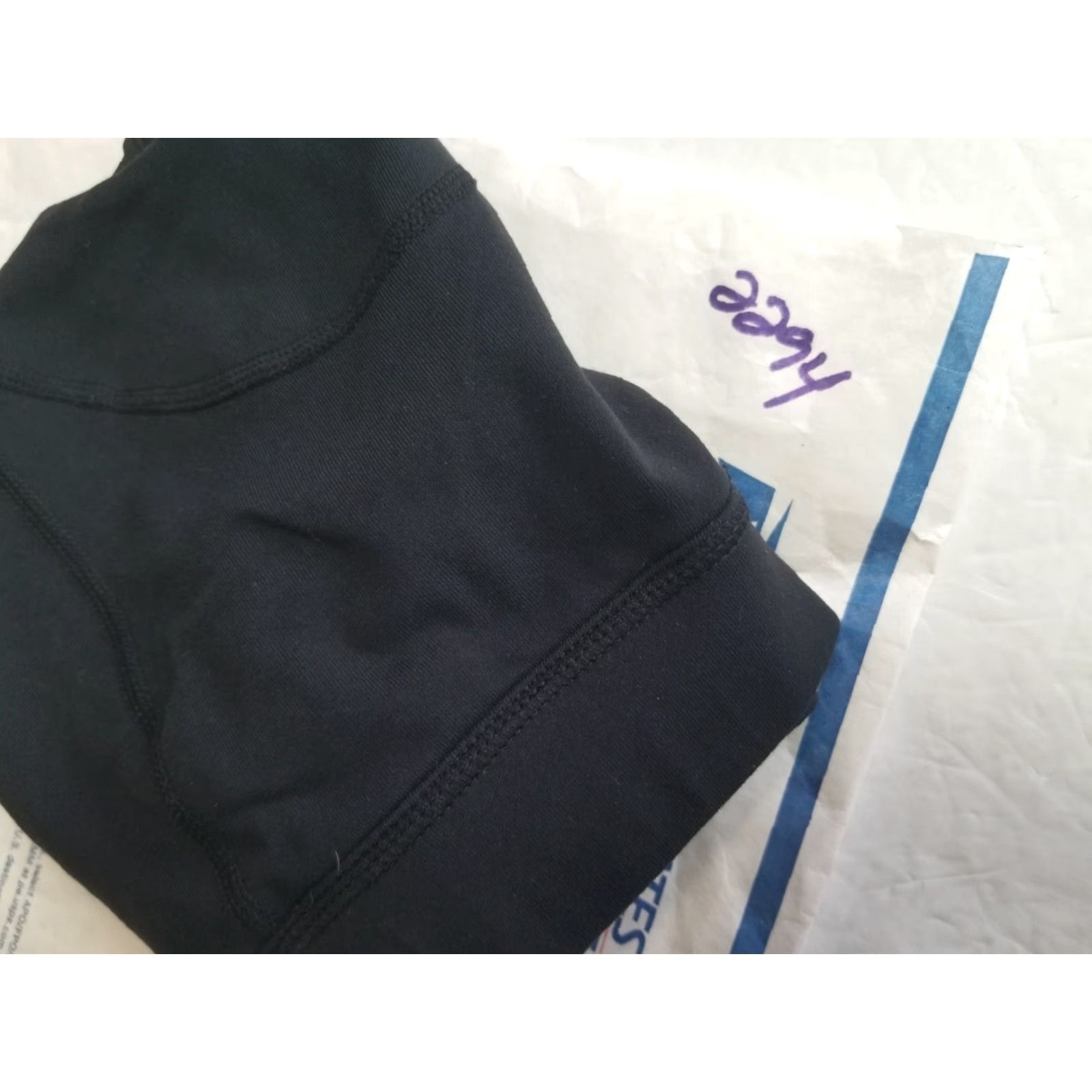 Vintage Glyder Women's Black Incline Sports Bra XS Jazzercise Size XS Wireless Nylon Blend Activewear Size ONE SIZE - 6 Thumbnail