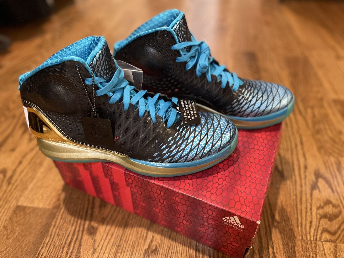 Adidas adidas D. Rose 3.5 Year of the Snake Edition Size US 12 / EU 45 - 4 Thumbnail
