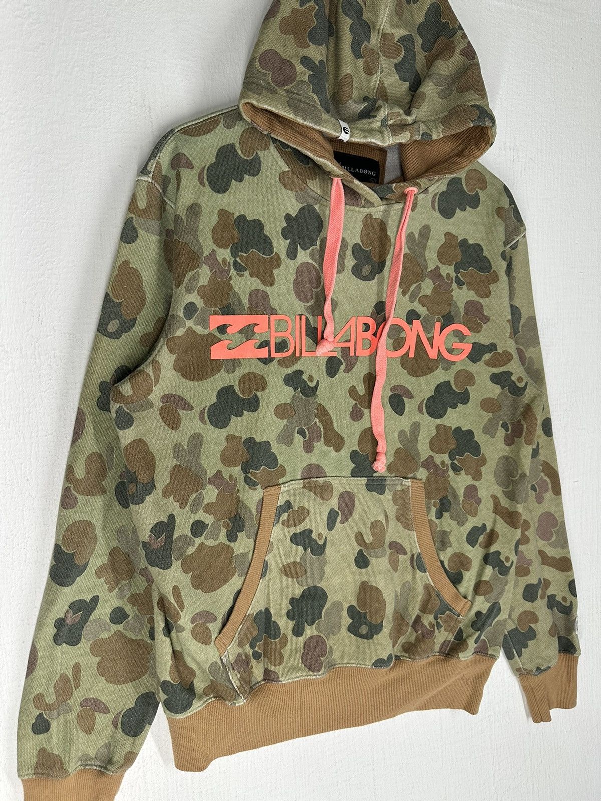Billabong Billabong Camo Hoodie Sweatshirt Size US M / EU 48-50 / 2 - 4 Thumbnail
