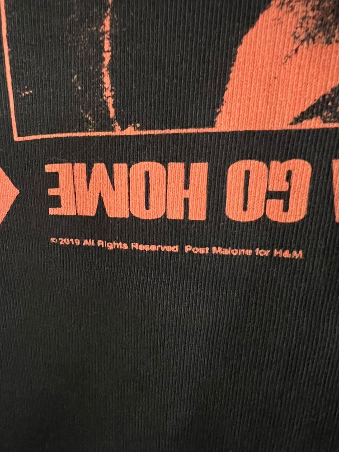POST&CO 2019 Posty Co Post Malone H&M Black Rare Hoodie Size US S / EU 44-46 / 1 - 3 Thumbnail
