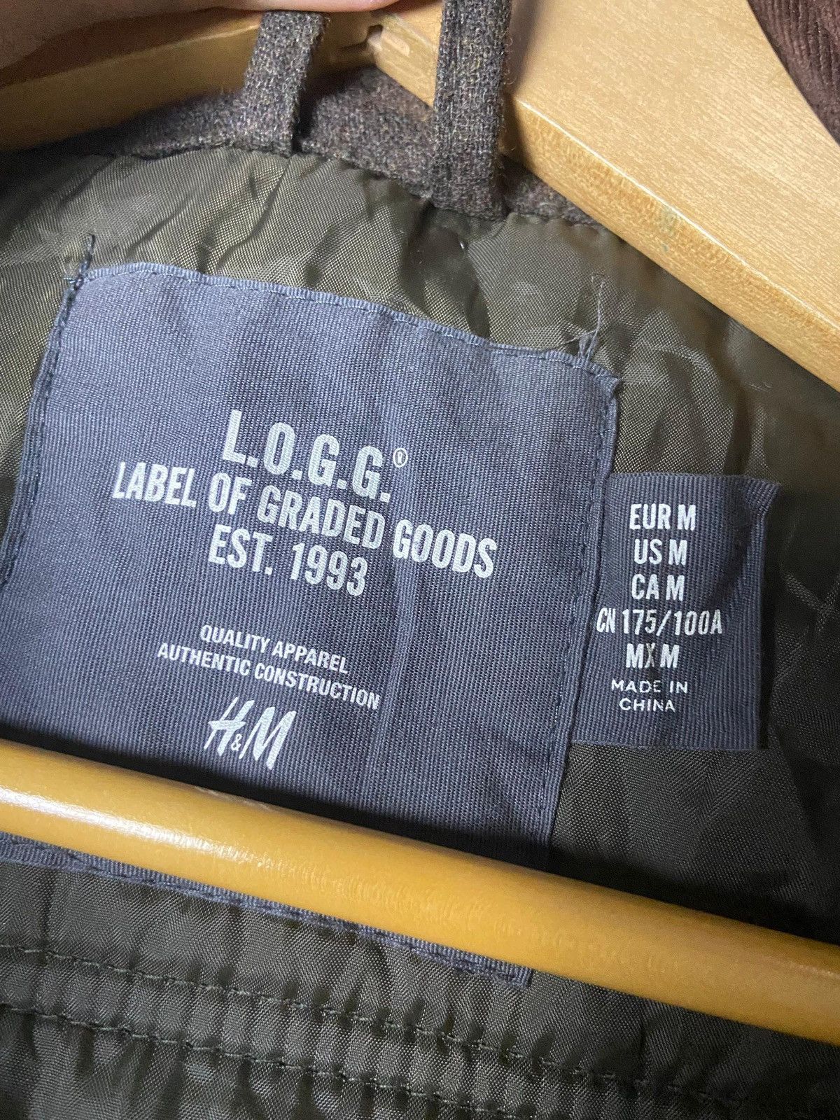 L.O.G.G. H&M x Label of Graded Goods L.O.G.G Jacket (154) Size US M / EU 48-50 / 2 - 7 Thumbnail