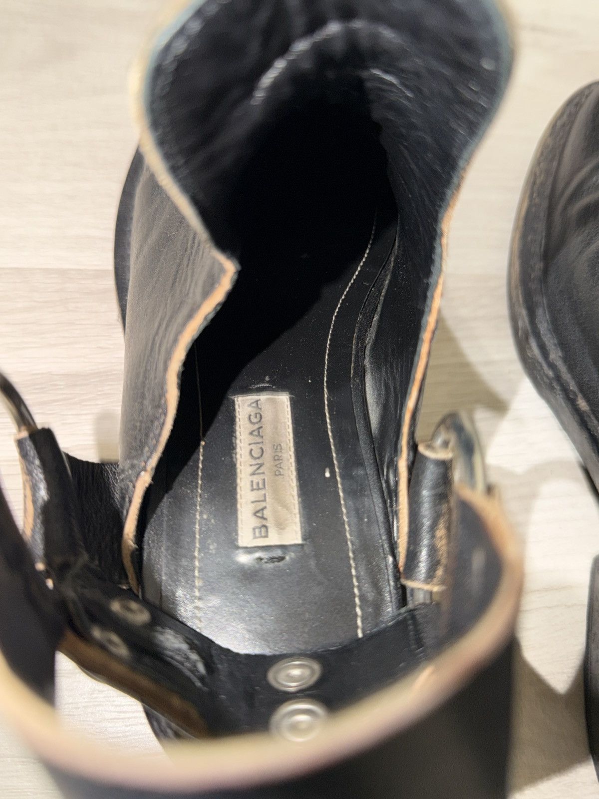 Balenciaga Santiago Ankle Harness Boots Size US 6 / IT 36 - 10 Thumbnail