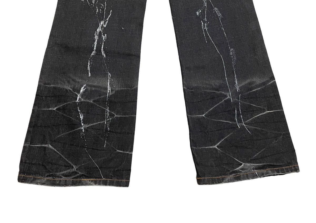 If Six Was Nine Rare Design Vintage Brand Free Brat Flared Jeans 2000s Size US 32 / EU 48 - 10 Thumbnail