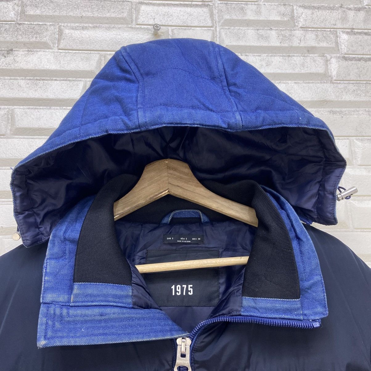 Zara Zara Man Original Denim Puffer Jacket Size US S / EU 44-46 / 1 - 21 Thumbnail