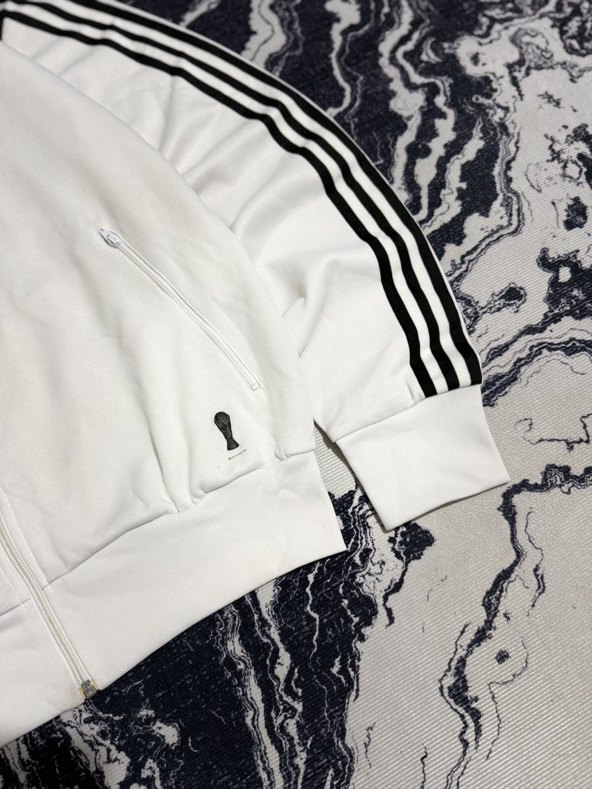 Vintage Vintage adidas germany world cup track top Size US L / EU 52-54 / 3 - 3 Thumbnail