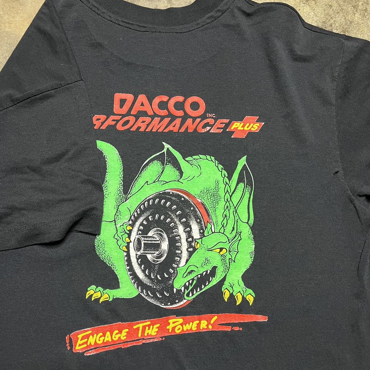 Vintage vintage dacco single stitch dragon tshirt Size US L / EU 52-54 / 3 - 7 Thumbnail