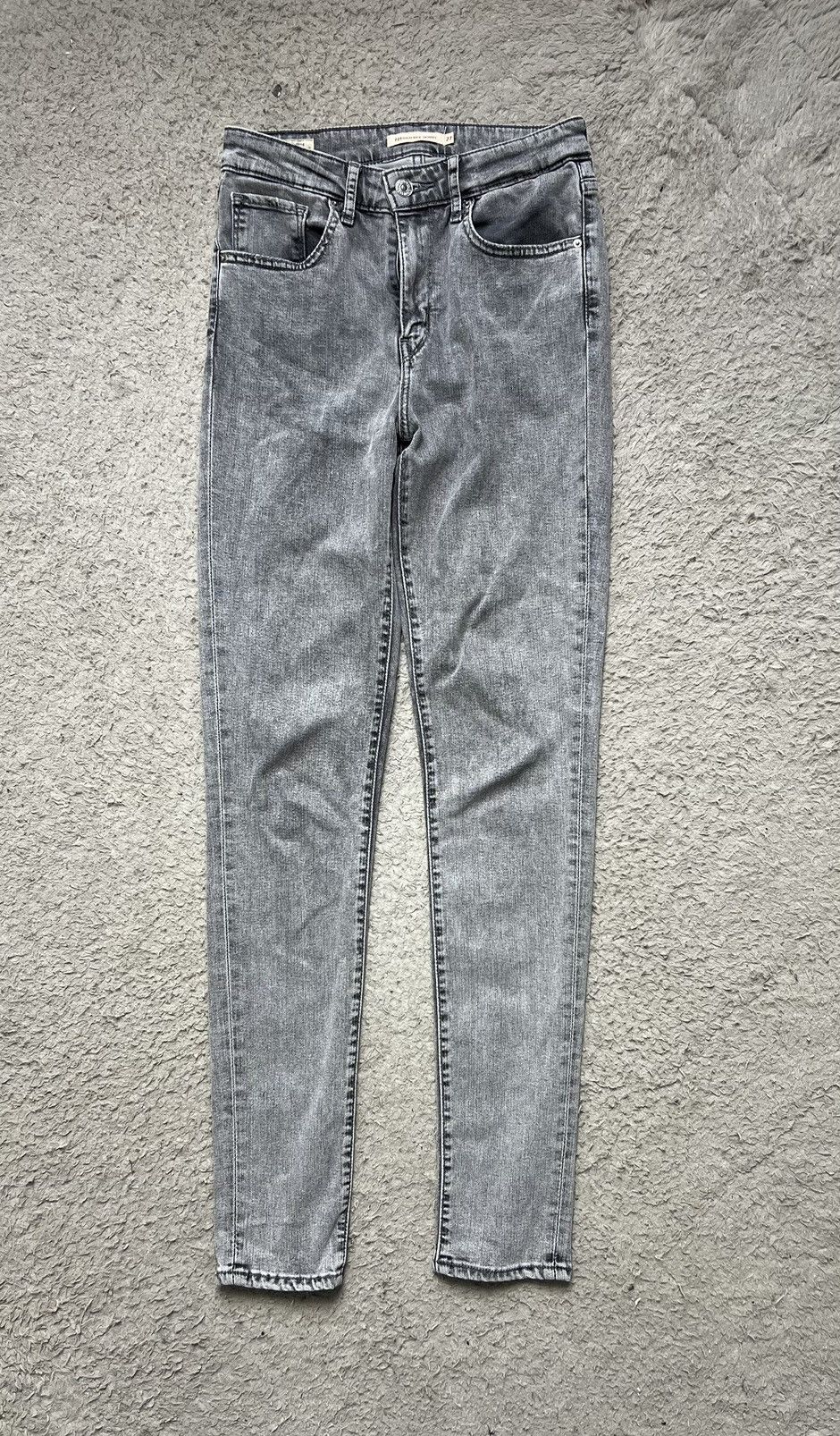 Levi's Spodnie Levi’s 721 High Rise Skinny Szare Size 27" / US 4 / IT 40 - 3 Thumbnail