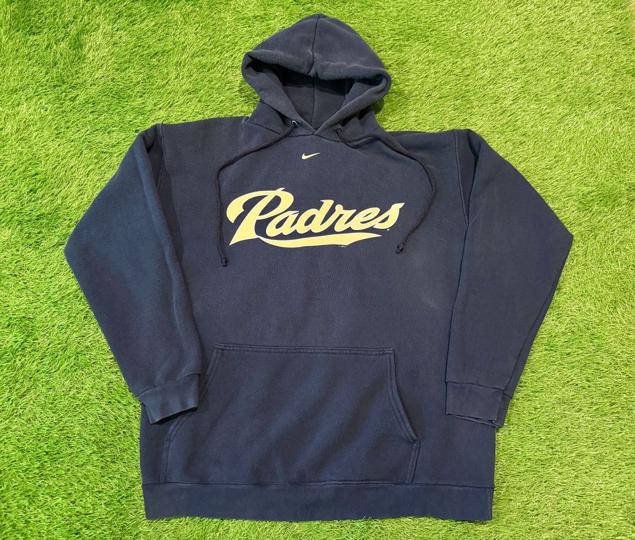 Nike RARE Team Nike Center Swoosh San Diego Padres Blue Hoodie Size US M / EU 48-50 / 2 - 1 Thumbnail