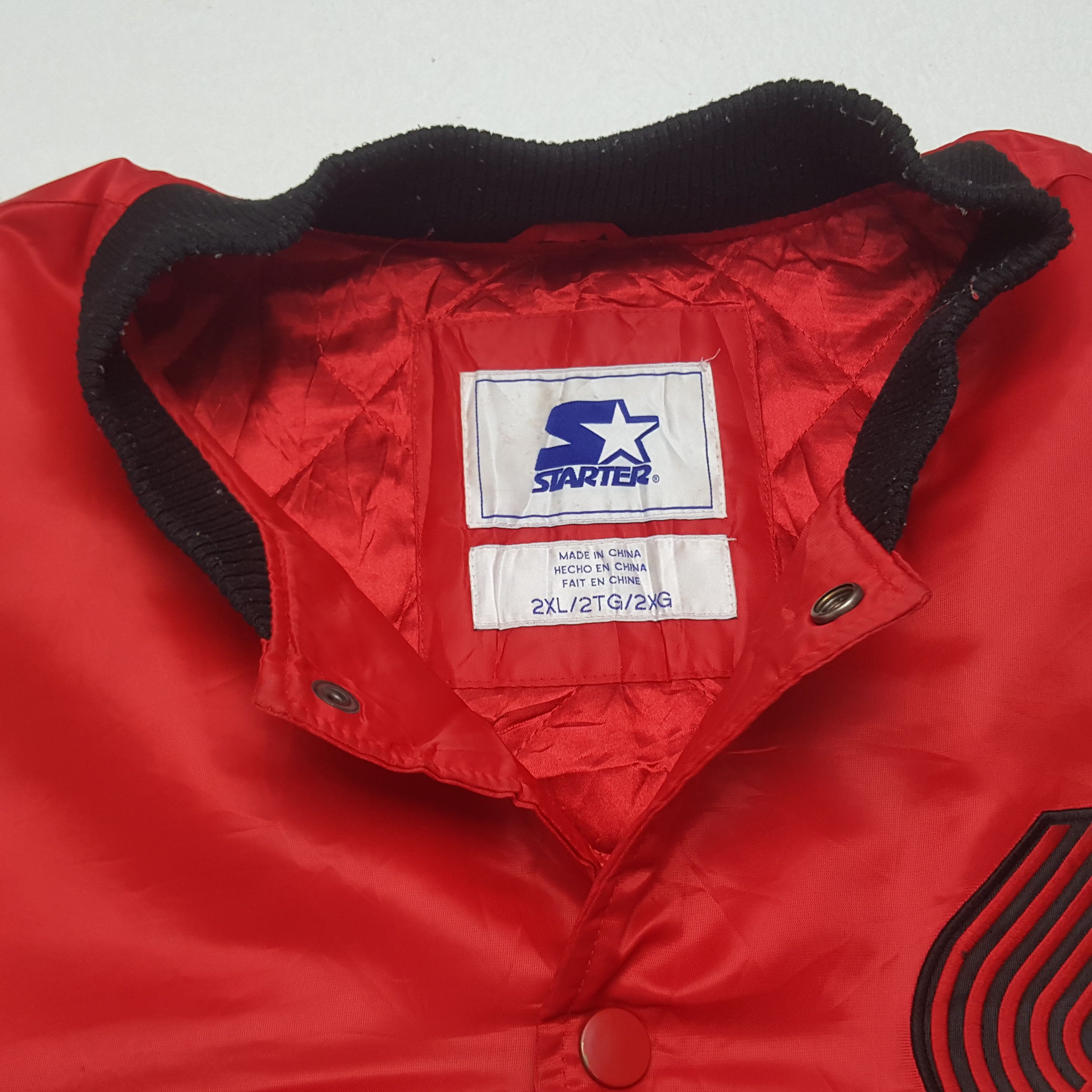 NBA × Starter × Vintage Vintage Ripcity Starter American Basketball Team Jacket Size US XXL / EU 58 / 5 - 5 Thumbnail
