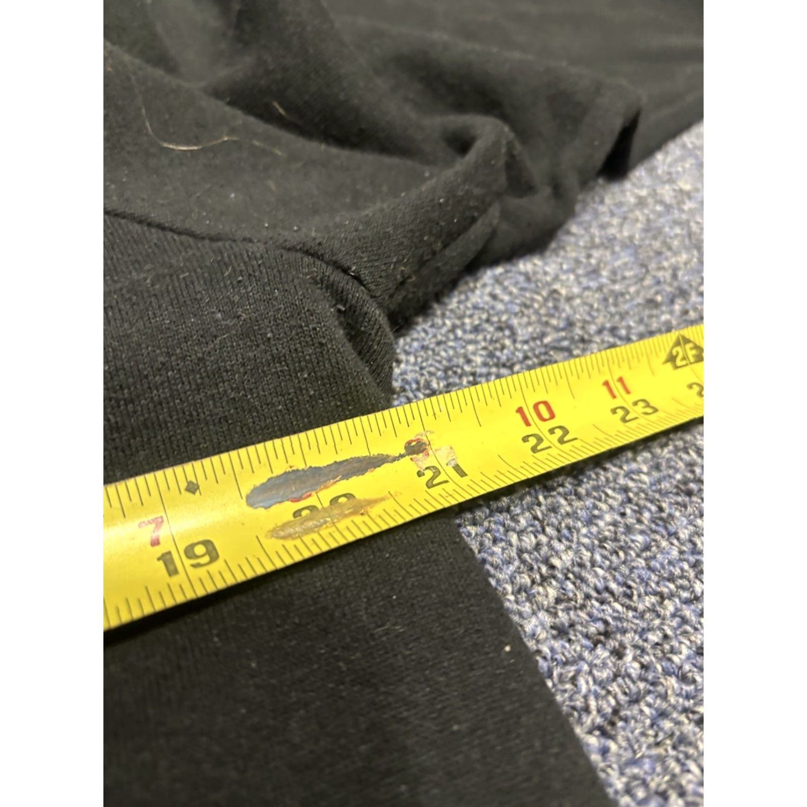 Hanes VINTAGE Hanes Sweatshirt Mens M Black Raglan Pullover Crew Neck USA 80s J4 Size US M / EU 48-50 / 2 - 4 Thumbnail