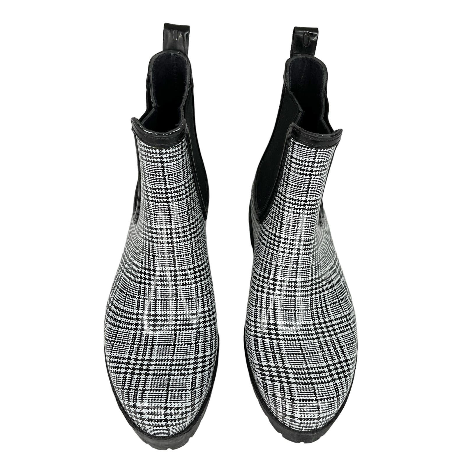 Jeffrey Campbell Jeffrey Campbell Cloudy Chelsea Plaid Rain Boots EU 38 US 7 Size US 7 / IT 37 - 5 Thumbnail