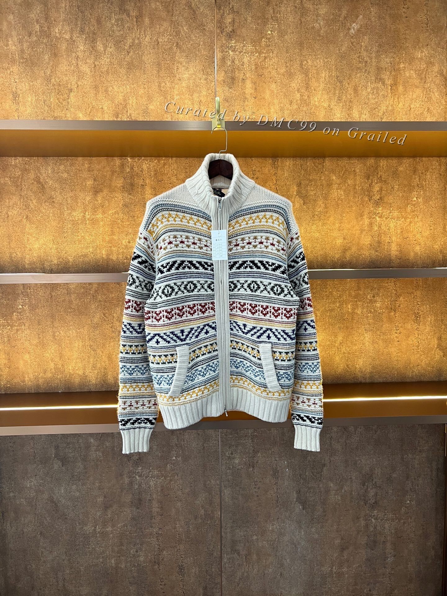 Loro Piana Loro Piana Knitted Cardigan Size US L / EU 52-54 / 3 - 1 Thumbnail