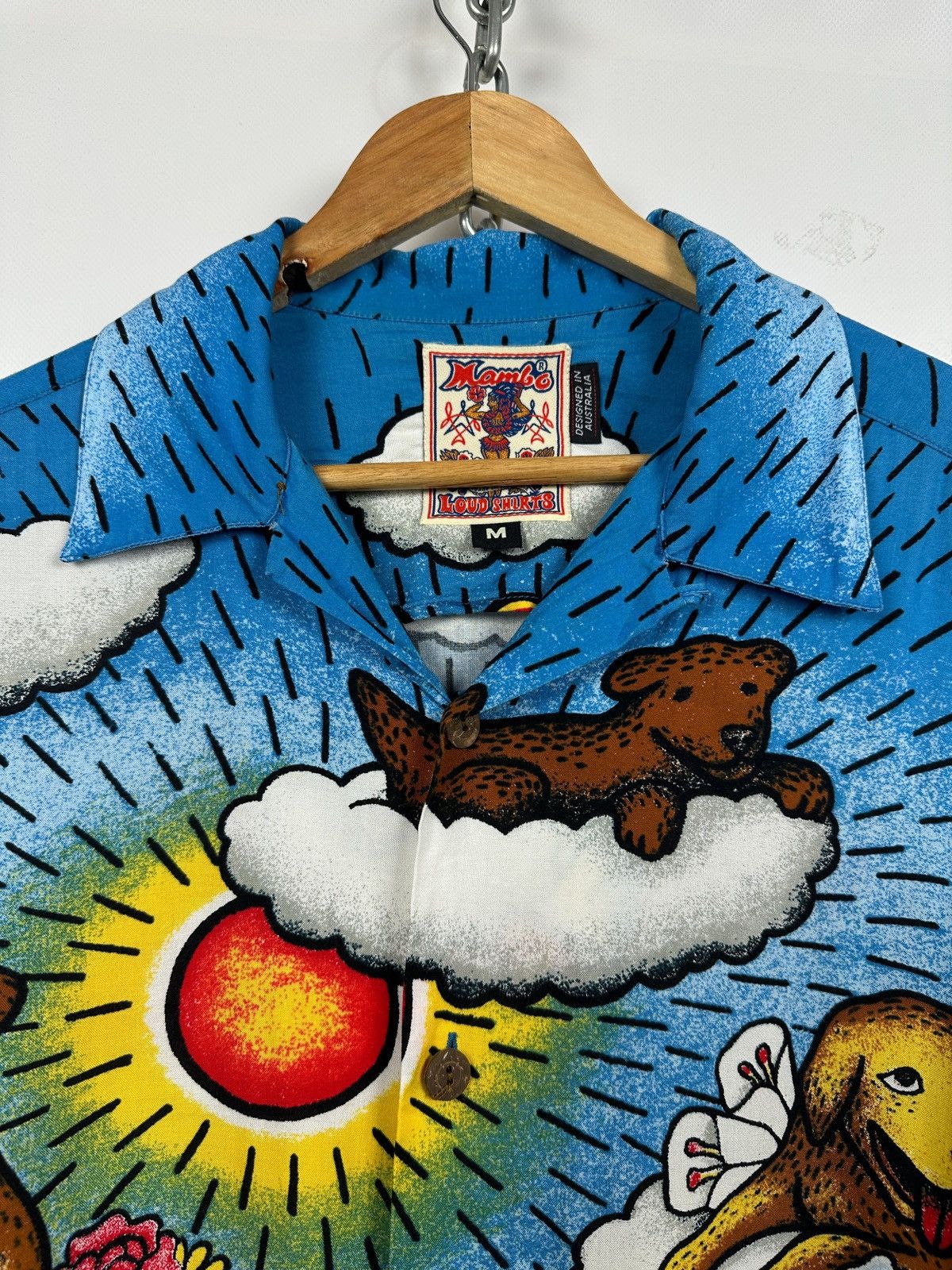 Mambo Vintage Mambo Loud Puppies by Reg Mombasaa 01 Hawaiian Shirt Size US M / EU 48-50 / 2 - 7 Thumbnail