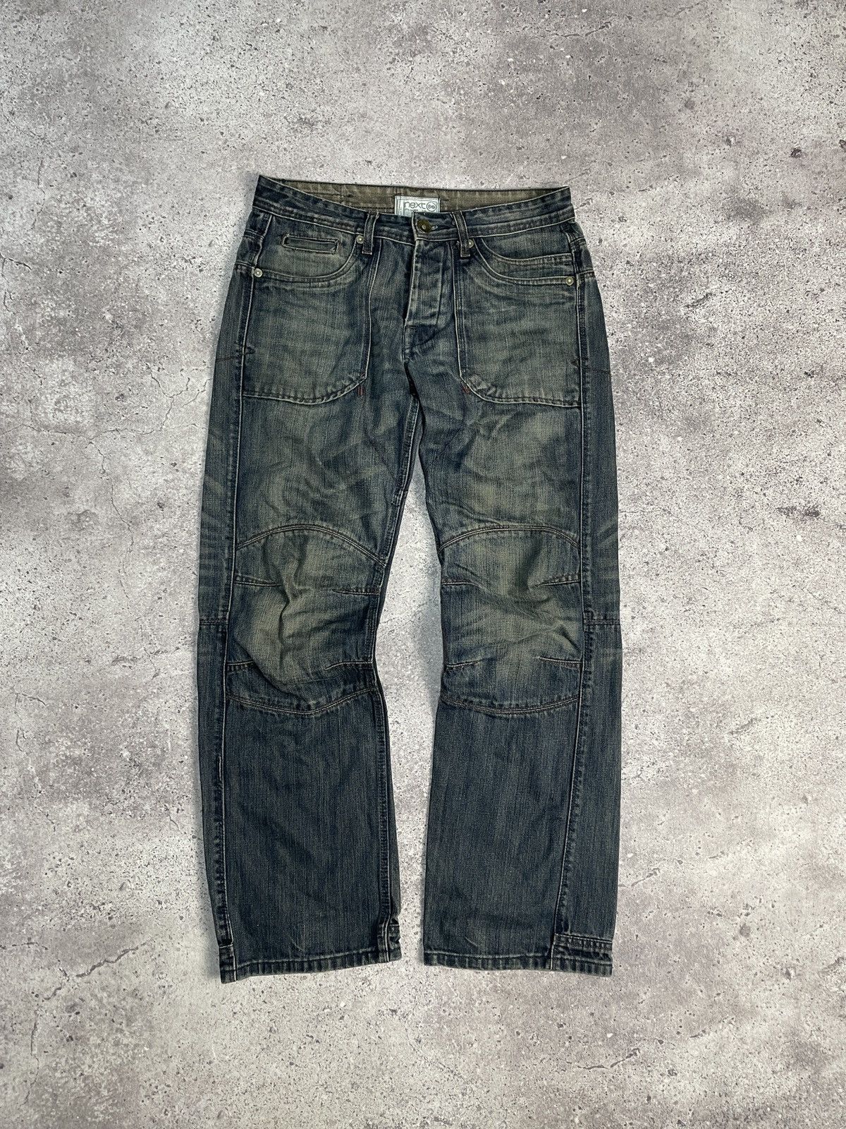 Other Vintage G-Star Raw Denim Jeans Embroidered Big Logo Y2K Size US 32 / EU 48 - 3 Thumbnail