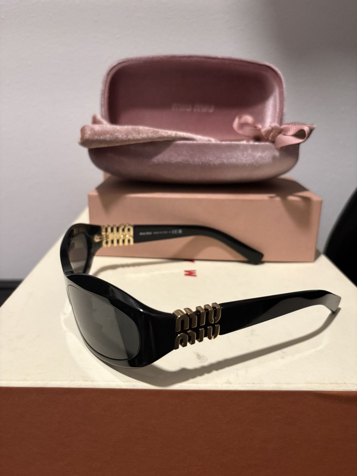 Miu Miu Miu Miu Sunglasses Size ONE SIZE - 2 Thumbnail