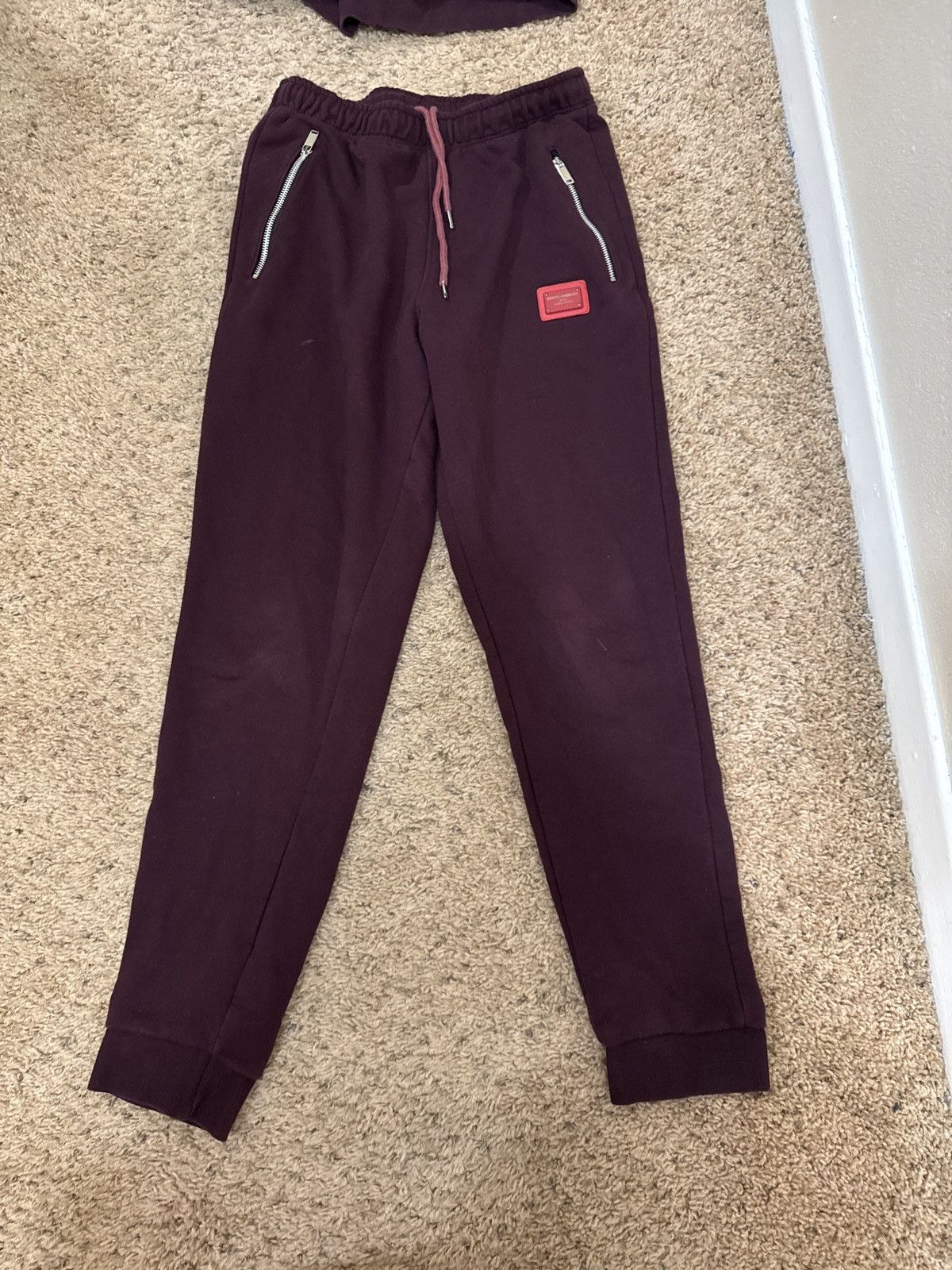 Dolce & Gabbana Denim Classic Jogging Sweatpants 33” x 29”
