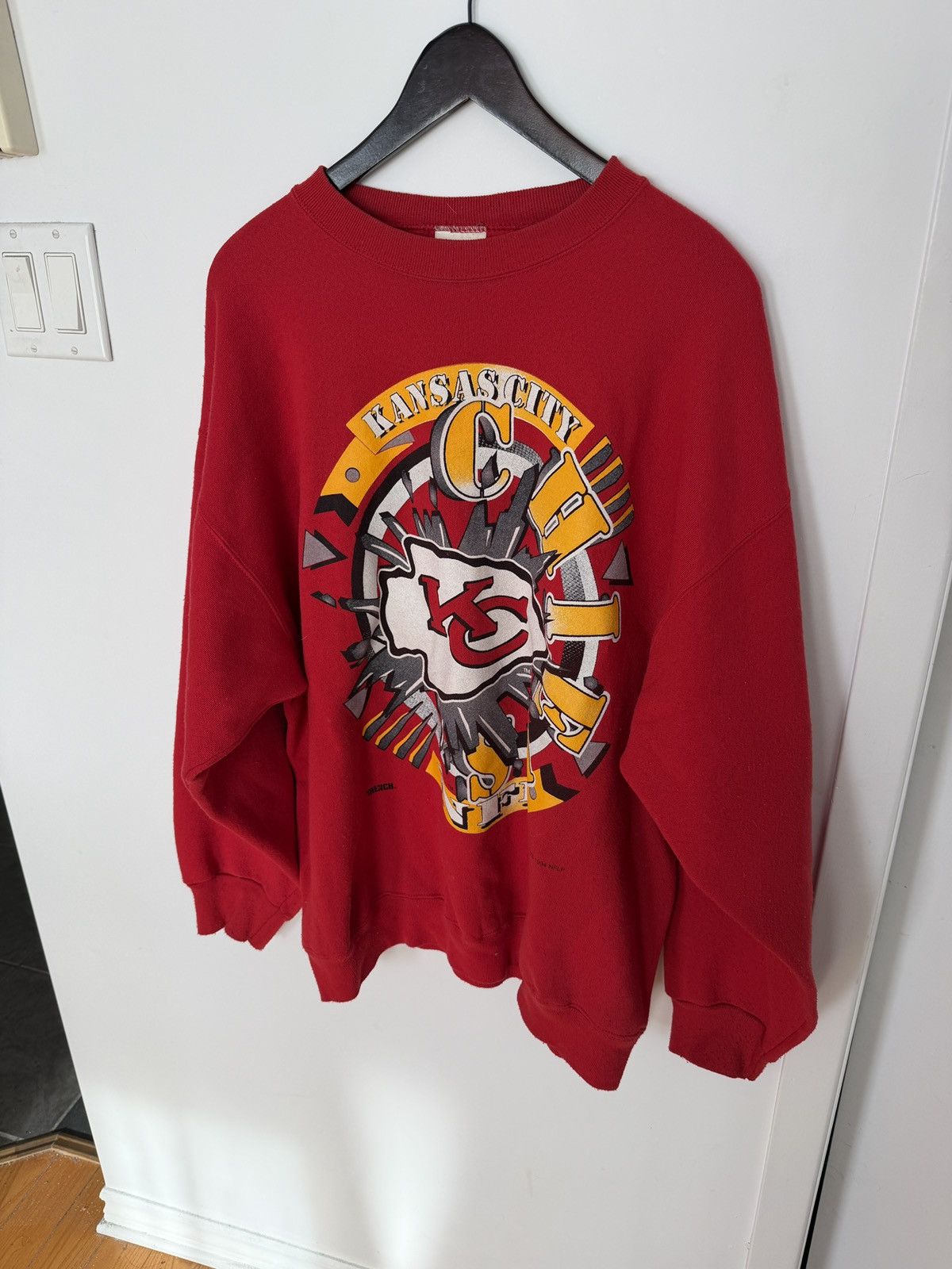 Trench USA Vintage Kansas City Chiefs Size US XL / EU 56 / 4 - 1 Thumbnail