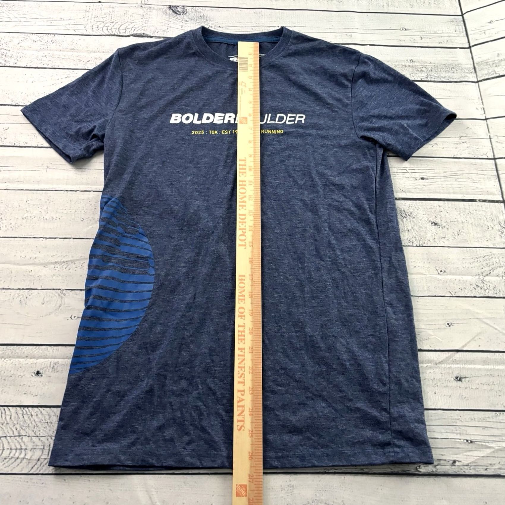 Vintage Bolder Boulder 10k 2025 Short Sleeve T-Shirt Men's S Blue Shirt Men XS- Short Sleeve T Shirt/Blue Size US S / EU 44-46 / 1 - 2 Thumbnail