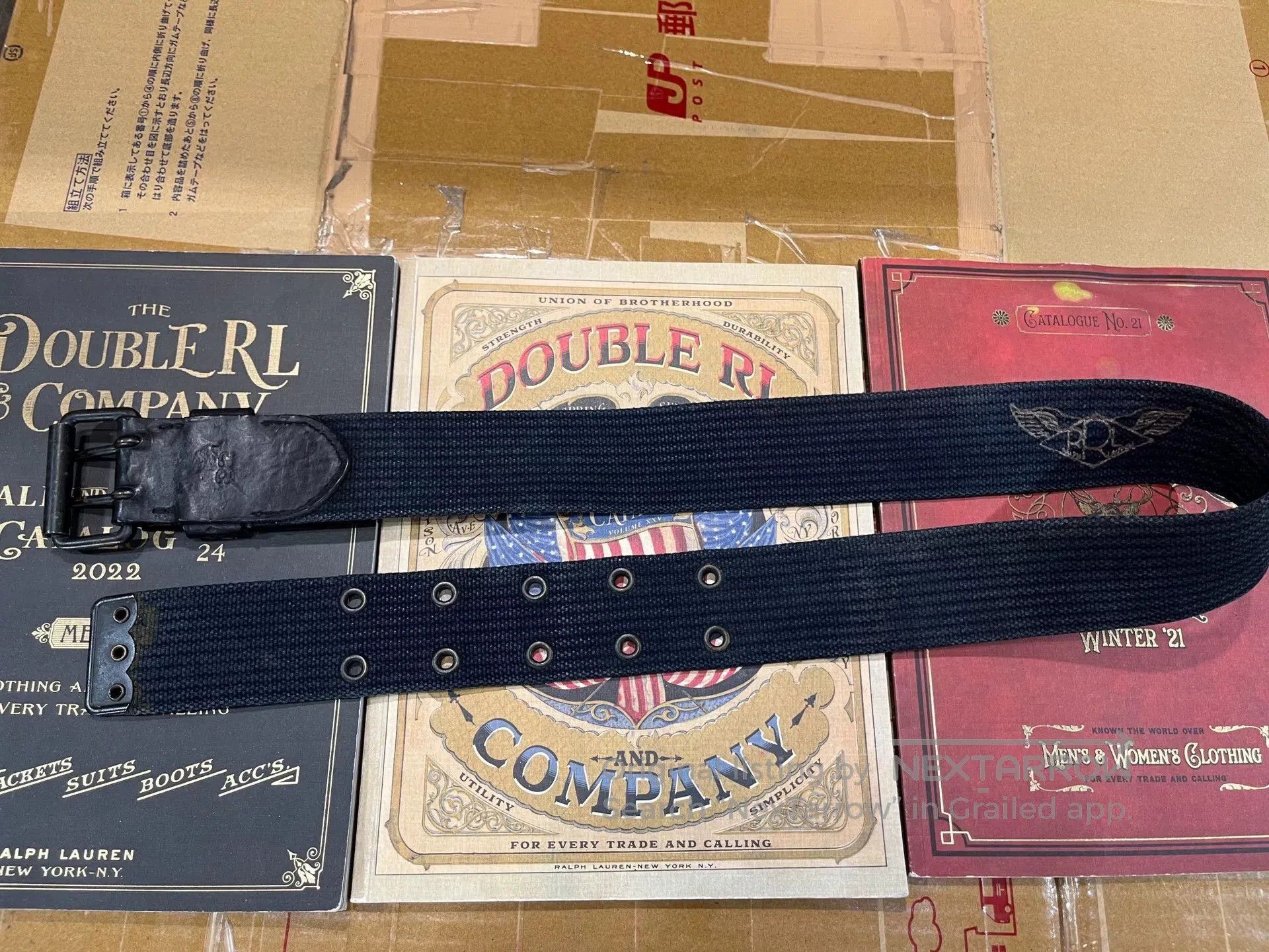 RRL Ralph Lauren vintage rrl ralph lauren belt. Size ONE SIZE - 3 Thumbnail