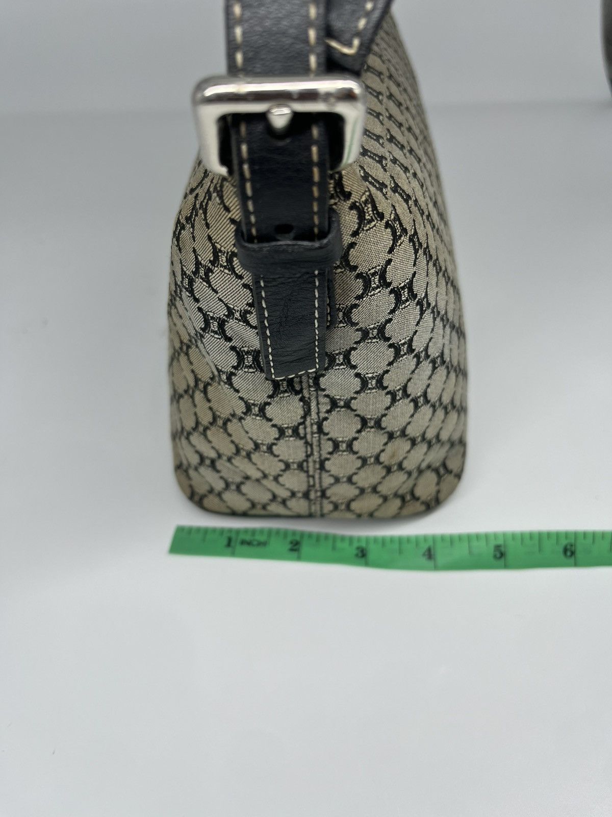 Celine AUTHENTIC CELINE MONOGRAM CANVAS HOBO SHOULDER BAG Size ONE SIZE - 25 Thumbnail