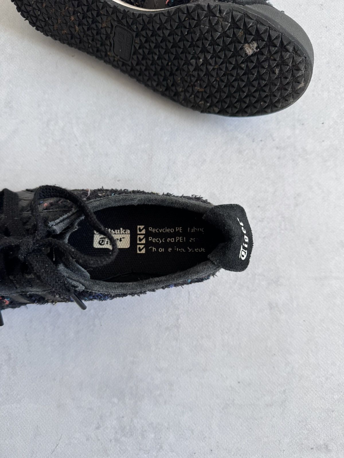Onitsuka Tiger Vintage Onitsuka Tiger Mexico 66 Fleece Black Y2K Sneakers Size US 5 / IT 35 - 9 Thumbnail