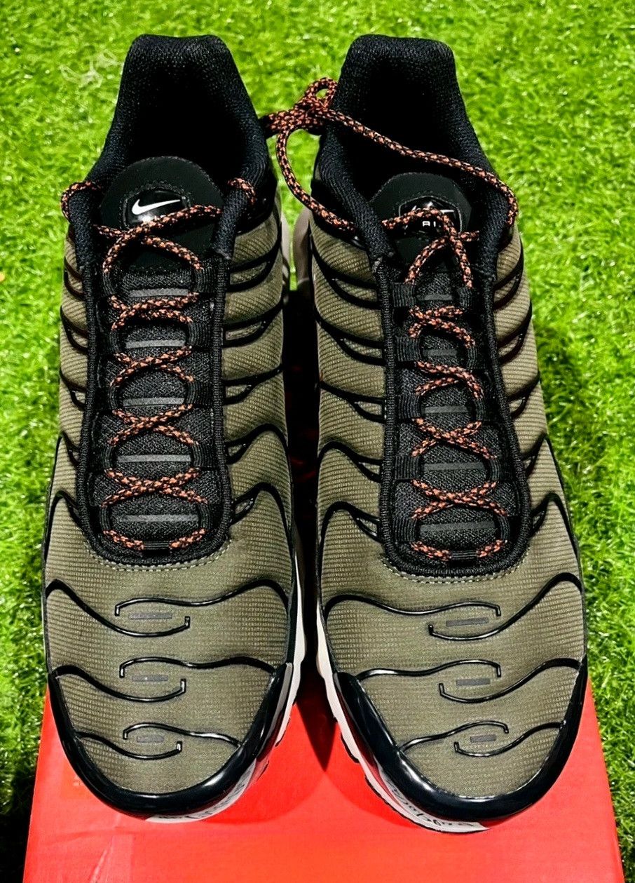 Nike Nike Air Max Plus Cargo Khaki Black Phantom Sz 14 FB9722-300 Size US 14 / EU 47 - 2 Thumbnail