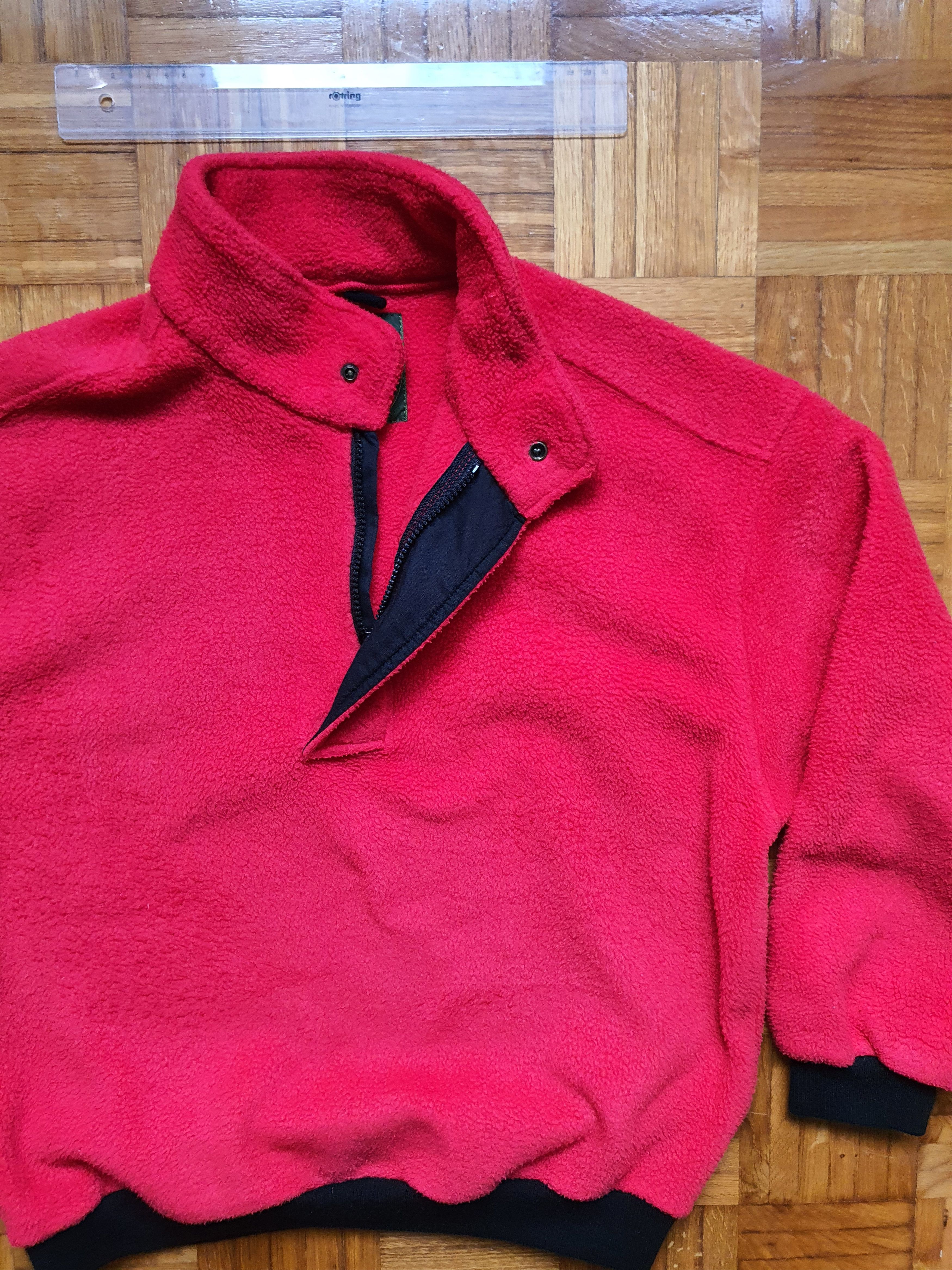 Aigle Vintage (Made in France) Quart Zip Fleece Sweatshirt Jacket Size US S / EU 44-46 / 1 - 3 Thumbnail