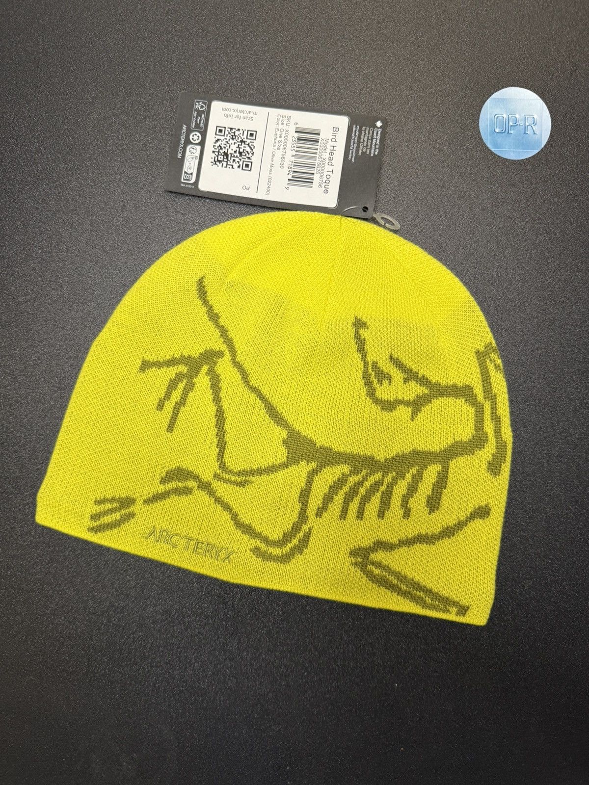Arc'teryx Arc’Teryx Bird Head Toque - Euphoria/Olive Moss - Deadstock Size ONE SIZE - 1 Thumbnail