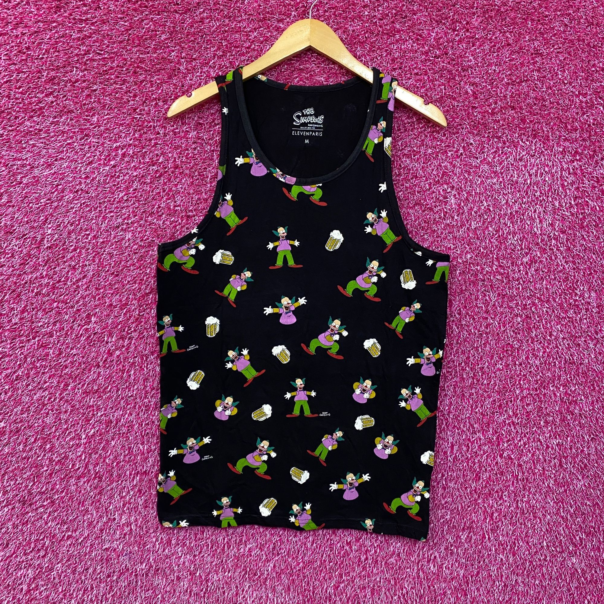 The Simpsons Eleven Paris The Simpsons Krusty The Clown Tank Top Medium Size US M / EU 48-50 / 2 - 1 Thumbnail