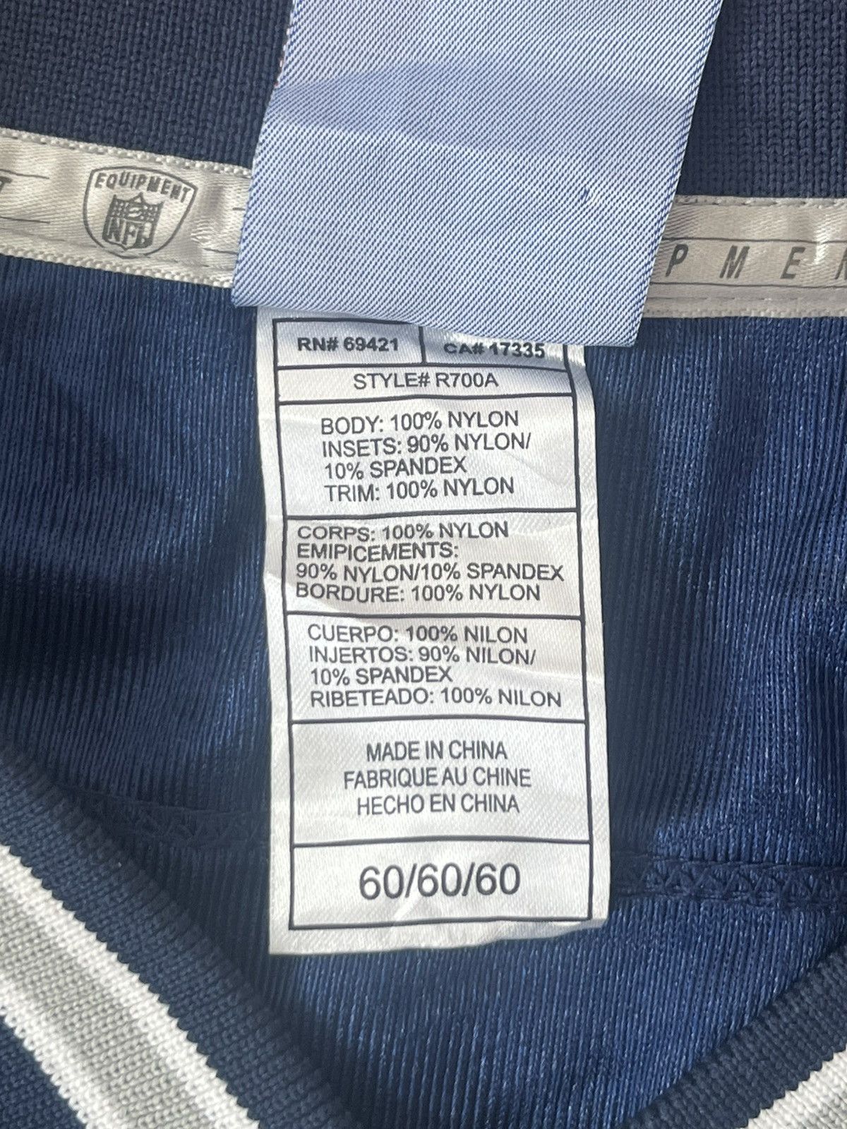 Reebok Dallas Cowboys #9 Tony Romo 2007 Reebok Authentic Jersey Size US XXL / EU 58 / 5 - 5 Thumbnail