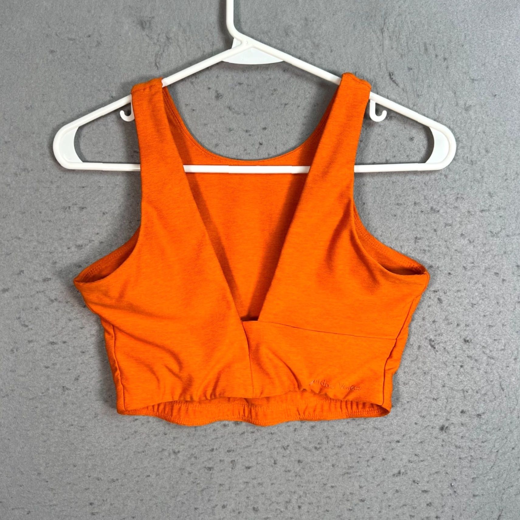 Outdoor Voices Outdoor Voices Tank Top Womens Size Small Orange Athletic Cropped Racerback Sleeveless Yoga Activewear Summer Spring Shirts Womens Size S / US 4 / IT 40 - 2 Thumbnail
