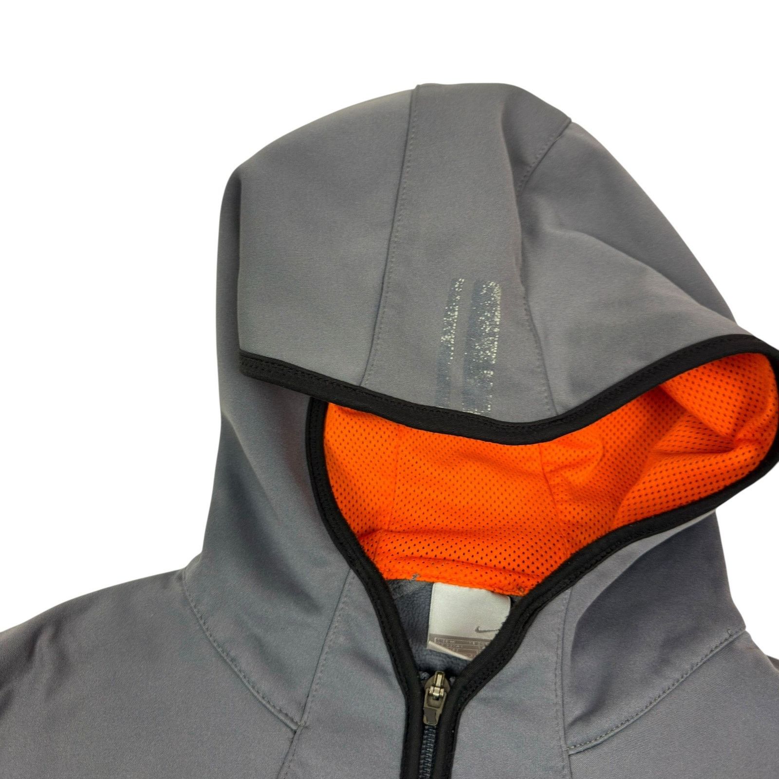 Japanese Brand × Nike Nike Mens Charcoal Gray Long Sleeve Full Zip Hoodie Medium Size US M / EU 48-50 / 2 - 3 Thumbnail
