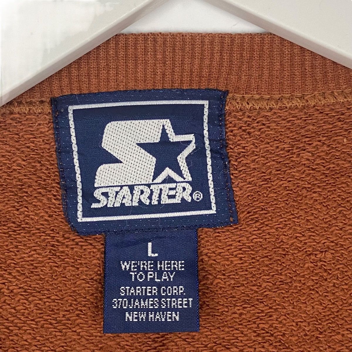 Other Vintage Starter Design Printed Crewneck Sweatshirt Brown Size US L / EU 52-54 / 3 - 6 Thumbnail